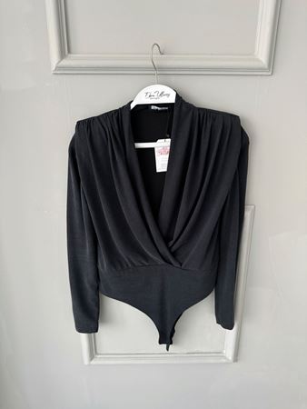 Füme Modal Kruvaze Bodysuit