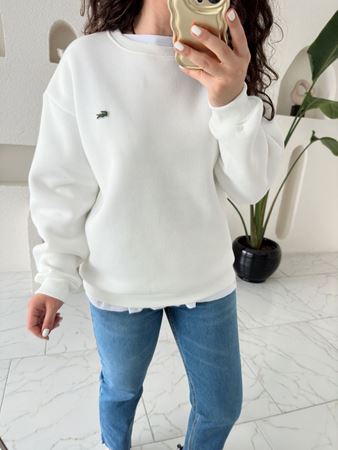 Marka Model Beyaz Şardonlu Sweat