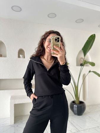 Orijinal Marka OYS Siyah Eşofman Takım