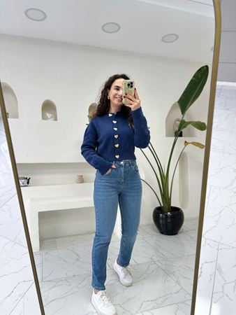 Orijinal Marka Mavi Mom Jean