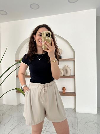 Lacivert Biyeli Body