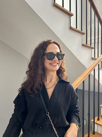 Siyah Transparan Gömlek