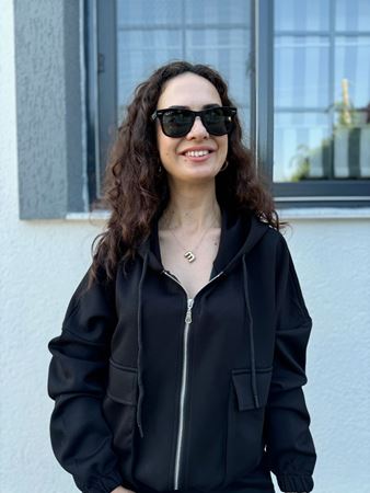 Siyah Kapüşonlu Torba Cepli Modal Eşofman Takımı