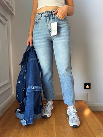 ZR Mavi Boyfit Jean