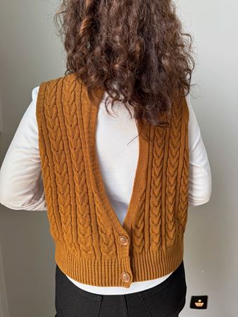 Orijinal Marka Taba Sırt Detaylı Süveter