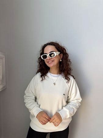 Beyaz LCST Sweatshirt