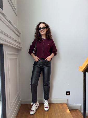 Siyah Kaplamalı Jean