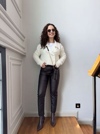 Acı Kahverengi Kaplamalı Jean