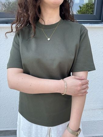 CS Haki Bisiklet Yaka Basic T-Shirt