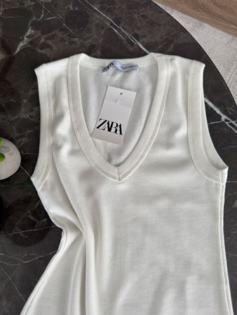 ZR Ekru V Yaka Fitilli Atlet