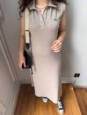 Vizon Marka Model Polo Yaka Elbise