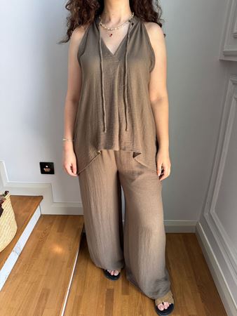 Kahverengi Bohem Takım