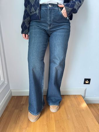 MD Mavi Tintli Wide Leg Jean
