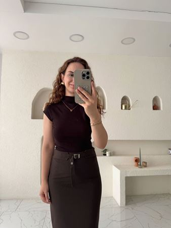 Kahverengi Dik Yaka Selanik Body