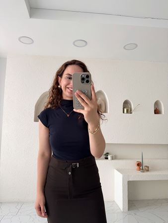 Lacivert Dik Yaka Selanik Body