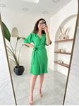 Yeşil Anvelop Elbise
