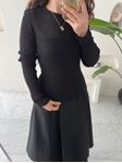 Siyah Ajurlu Triko