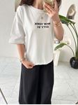 Beyaz New York T-shirt