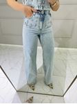 Mavi Tasarım Model Taş İşlemeli Jean