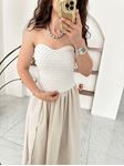Beyaz Silver Zımbalı Büstiyer