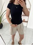 Lacivert Biyeli Body
