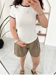 Beyaz Biyeli Body