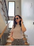 Vizon Bisiklet Yaka Yarım Kollu Triko
