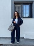 Lacivert Denim Pantolon Gömlek Takım