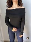 Siyah Madonna Yaka Triko