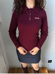 Bordo Polo Yaka Fitilli Triko