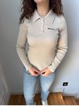 Bej Polo Yaka Fitilli Triko