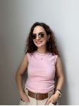 Pembe Yanları Büzgülü Sıfır Kol Body
