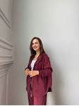 Bordo Premium OYS Sweat Eşofman Takım