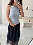 Mavi Halter Yaka Atlet