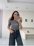 Gri Marka Model Yarım Kol Triko