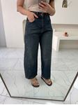 Eskitme Yanı Çift Dikişli Mom Jean